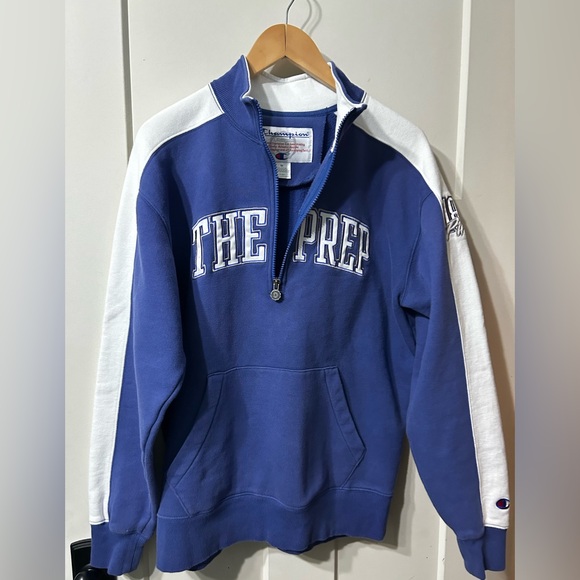 Champion “The Prep” 1856 Pirates 3/4 Zip up Vintage Champion Sweatshirt - Picture 4 of 8